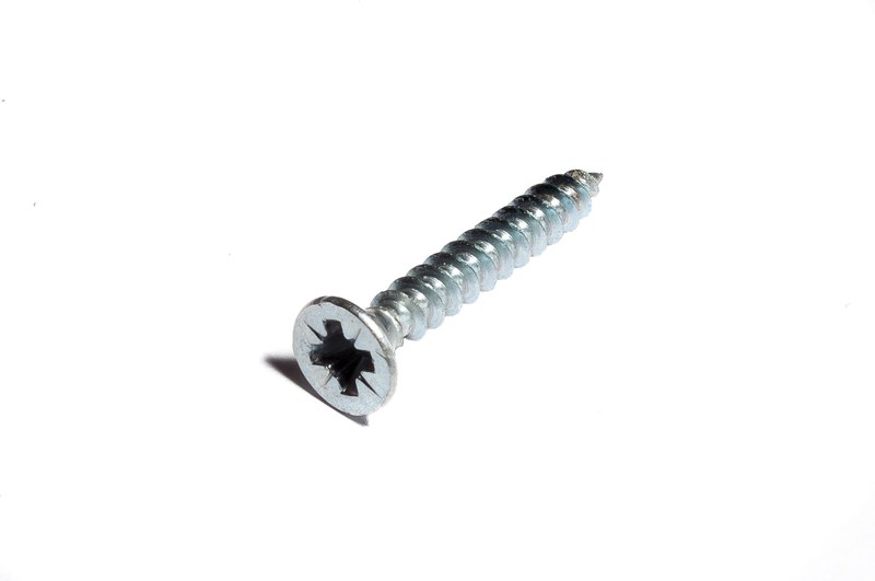 cross screw woodscrew metal iron thread 4k