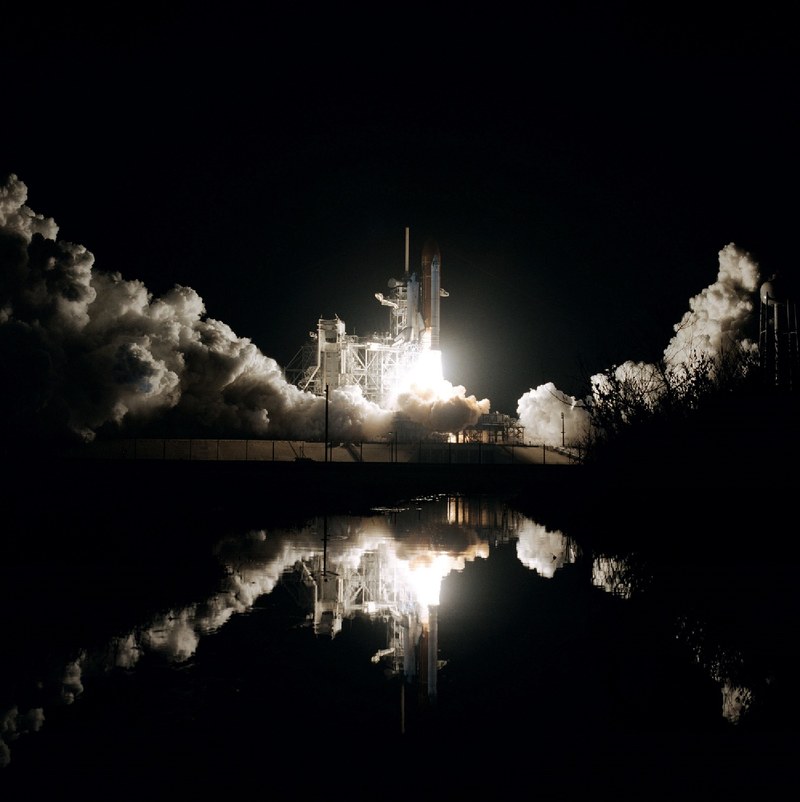 columbia space shuttle launch mission astronauts 4k