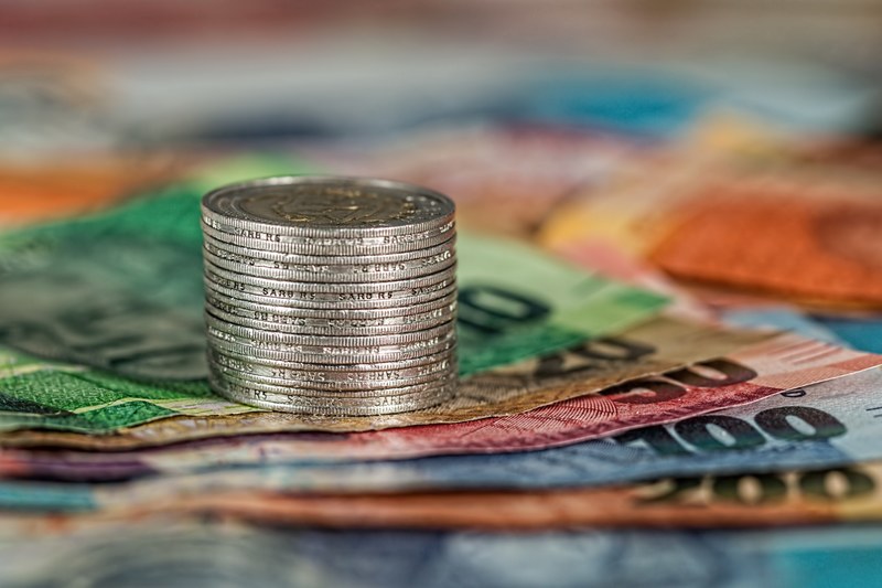 coins banknotes money currency finance cash 4k