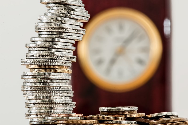 coins currency investment insurance cash banking 4k