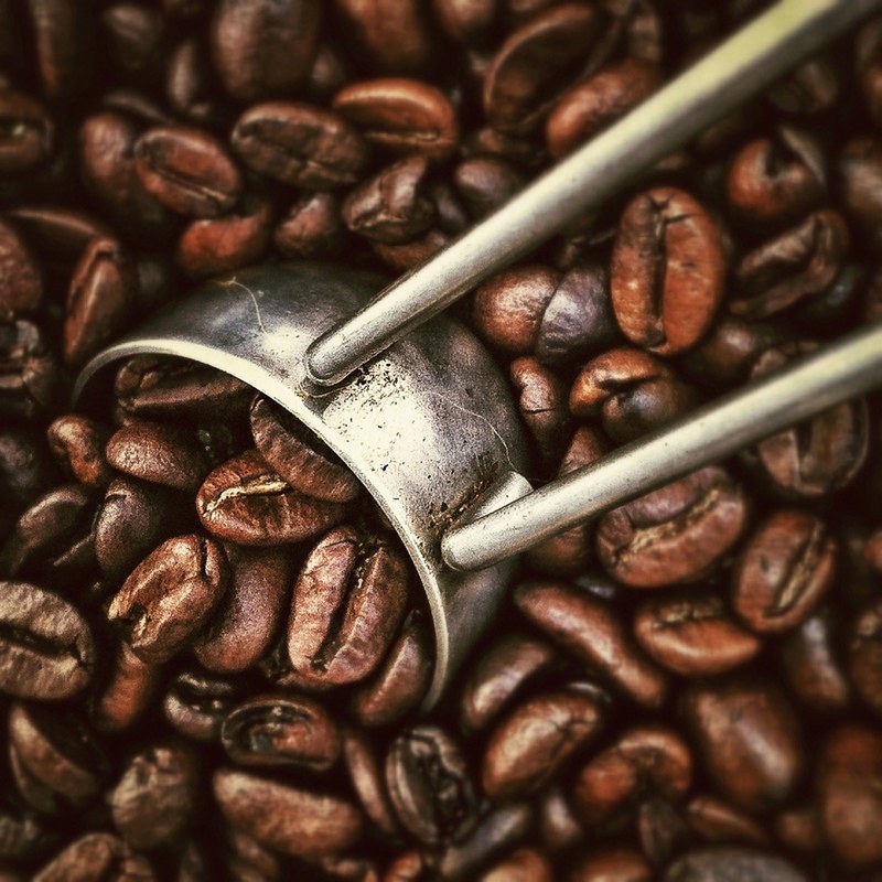 coffee beans beverages roasting grinder close 4k