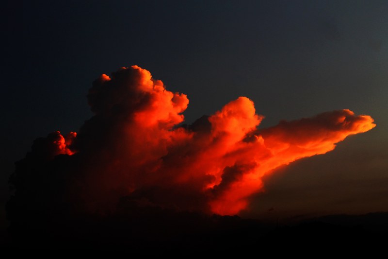 clouds sunset landscapes golden sunset sky 4k