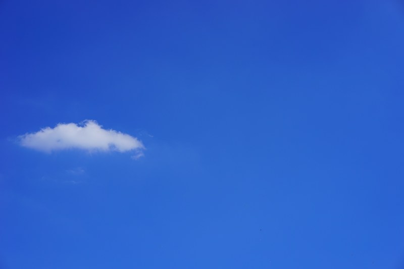 cloud sky blue clouds form summer summer day 4k