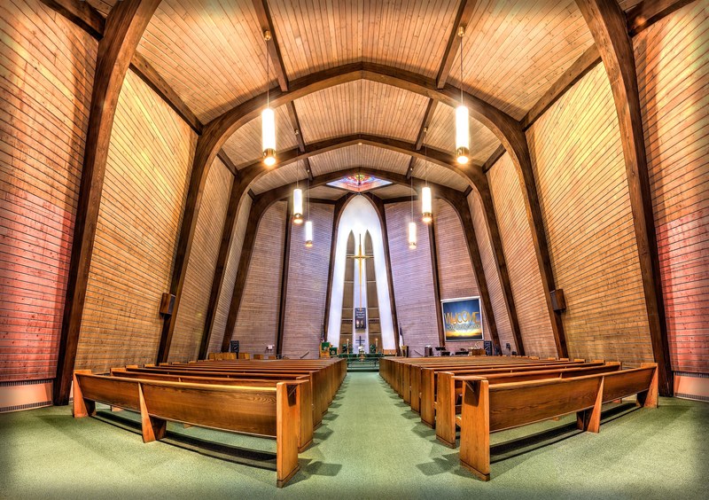 church house of worship chapel building religious 4k