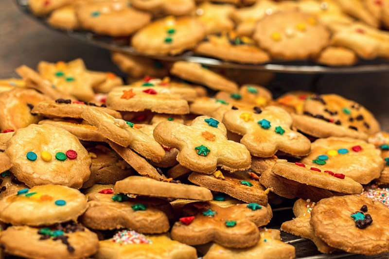 christmas cookies christmas biscuits biscuit cookie 4k