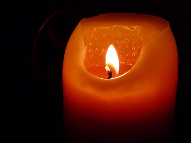 candle flame wax candle event holidays wax 4k