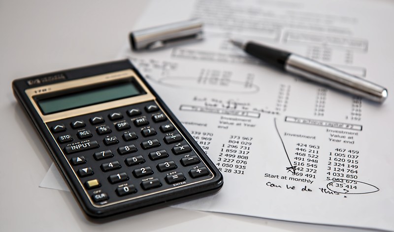 calculator calculation insurance finance accounting 4k