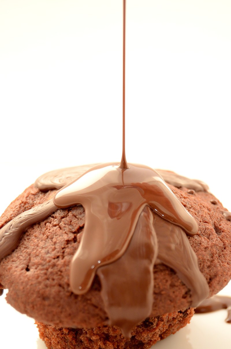 bun chocolate sweets dessert eating cocoa taste 4k