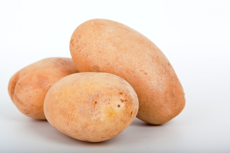 brown close up food fresh healthy isolated potato 4k