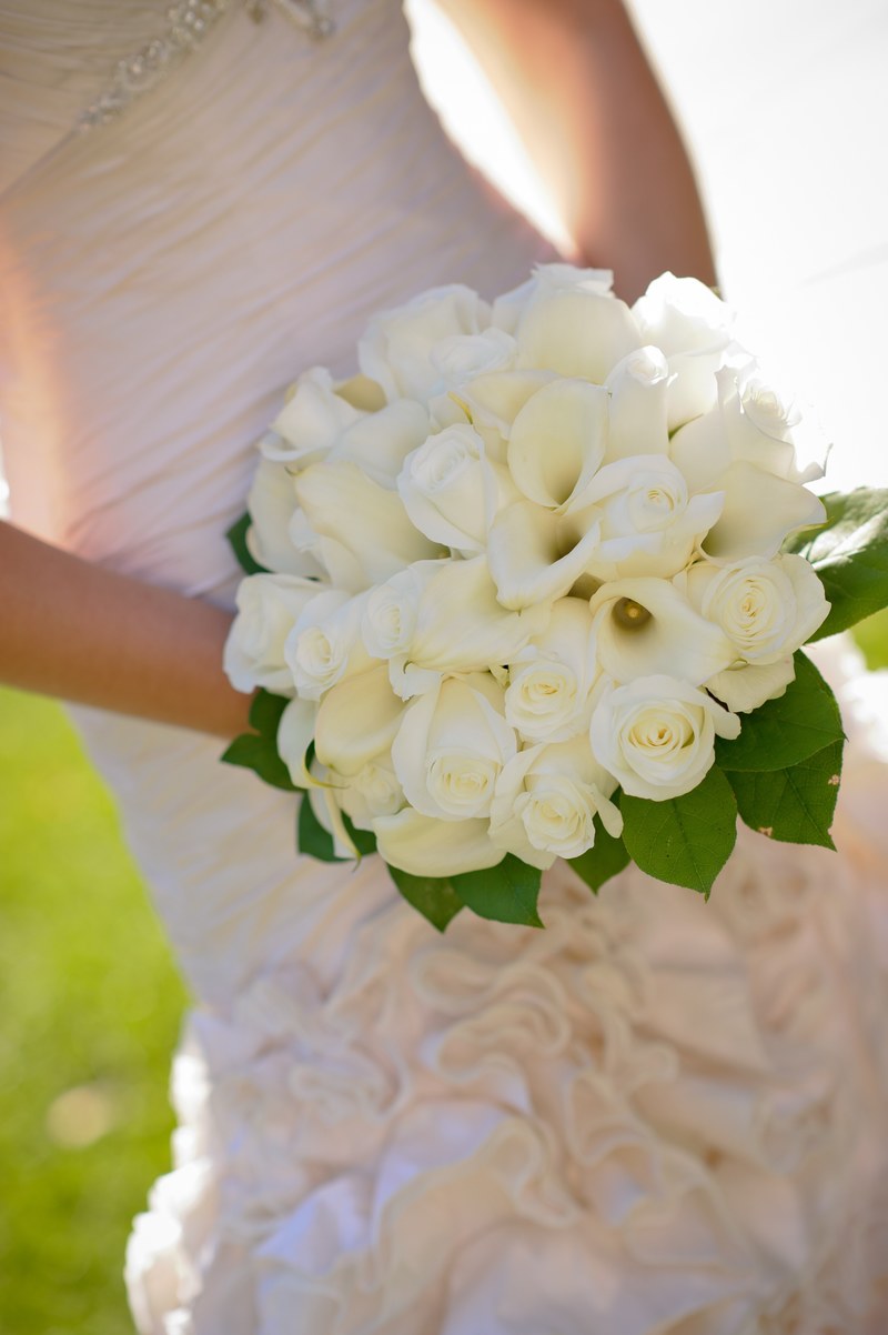 bridal bouquet flowers 4k