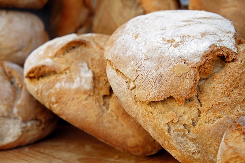 bread wood oven bread loaf of bread bread crust 4k