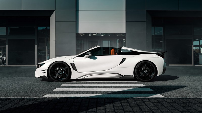 BMW i8 Roadster AC Schnitzer, 2018 Cars, supercar, 4K