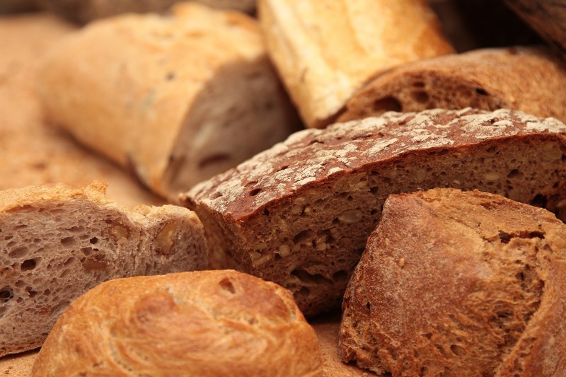 bread roll eat food breakfast baked goods grains 4k