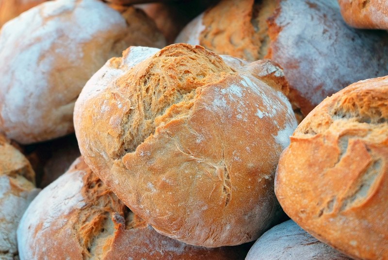 bread farmers bread crispy baked food 4k