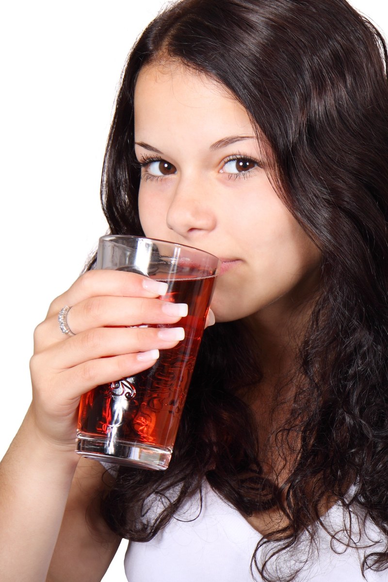 beverage cute diet drink female fresh girl glass 4k