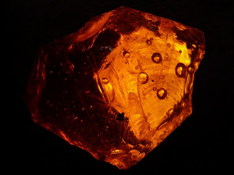 bernstein stone glass colorful gem color orange 4k