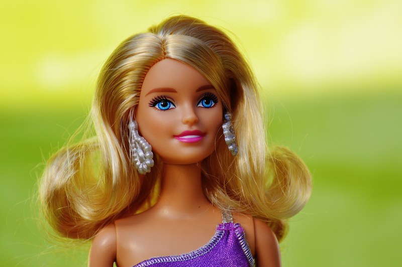 beauty barbie pretty doll charming children toys 4k