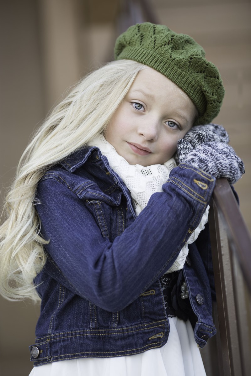 beautiful model girl portrait face hair child 4k