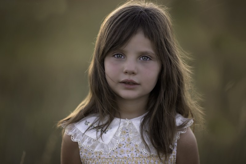 beautiful child happy girl young summer 4k