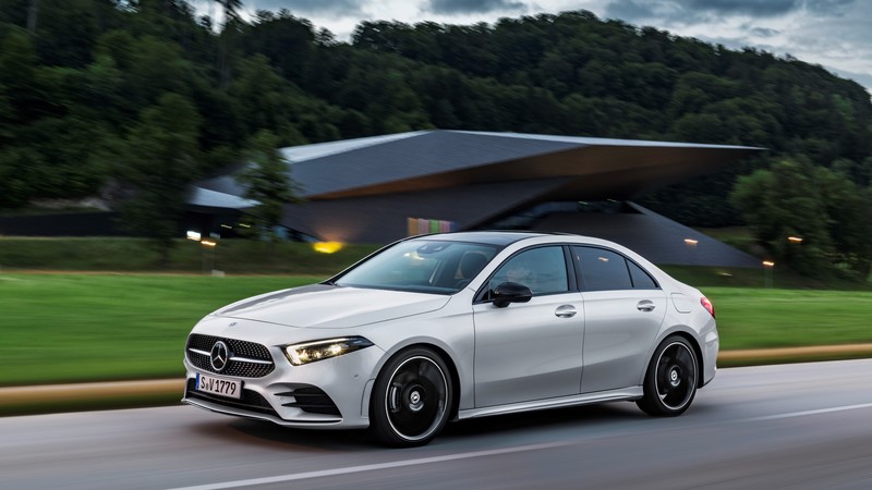 Mercedes-Benz A-Class V177 Sport Sedan, 2019 Cars, 4K