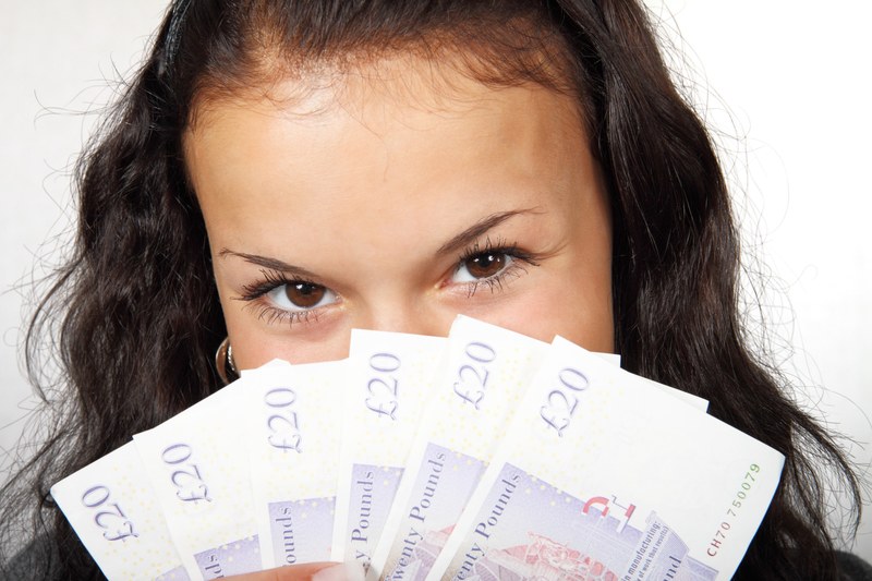 banknote business cash currency eyes fan finance 4k