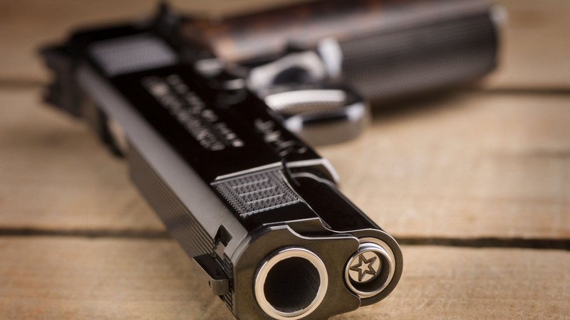 Cabot 1911, pistol, 4K, black