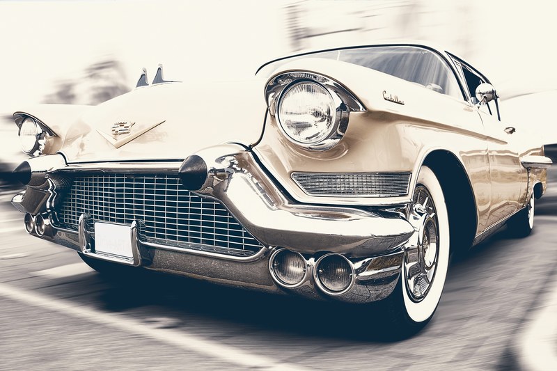 auto car cadillac oldtimer automotive vehicle 4k