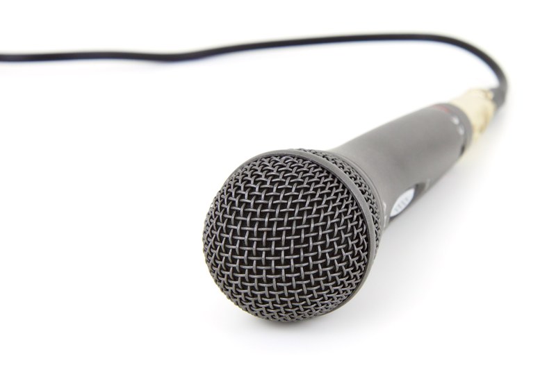 audio communication equipment isolated karaoke 4k