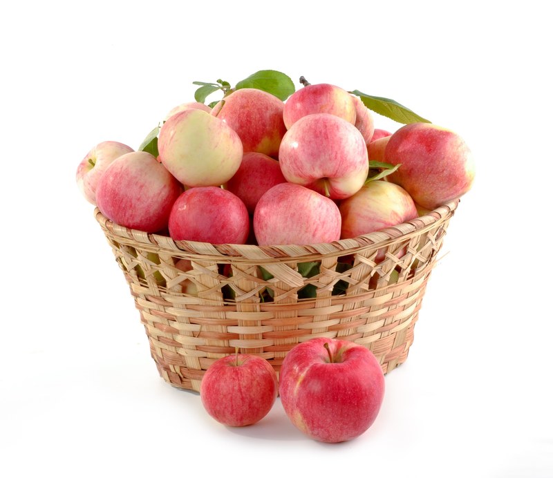 apples basket full set crop food fruit autumn 4k