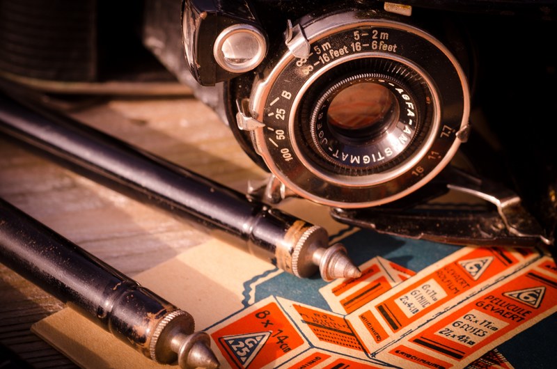 agfa vintage camera film tripod retro analog 4k