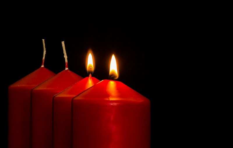 advent 2 advent advent candles christmas jewelry 4k