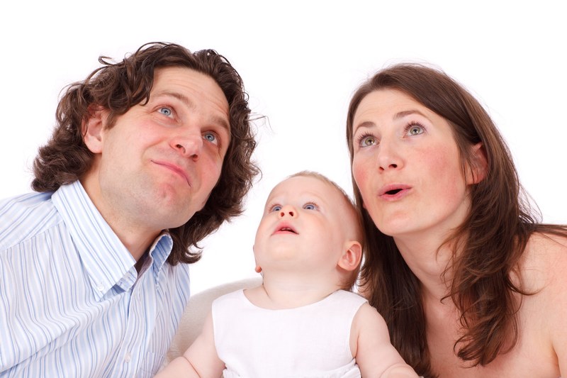 adult caucasian child daughter family father 4k