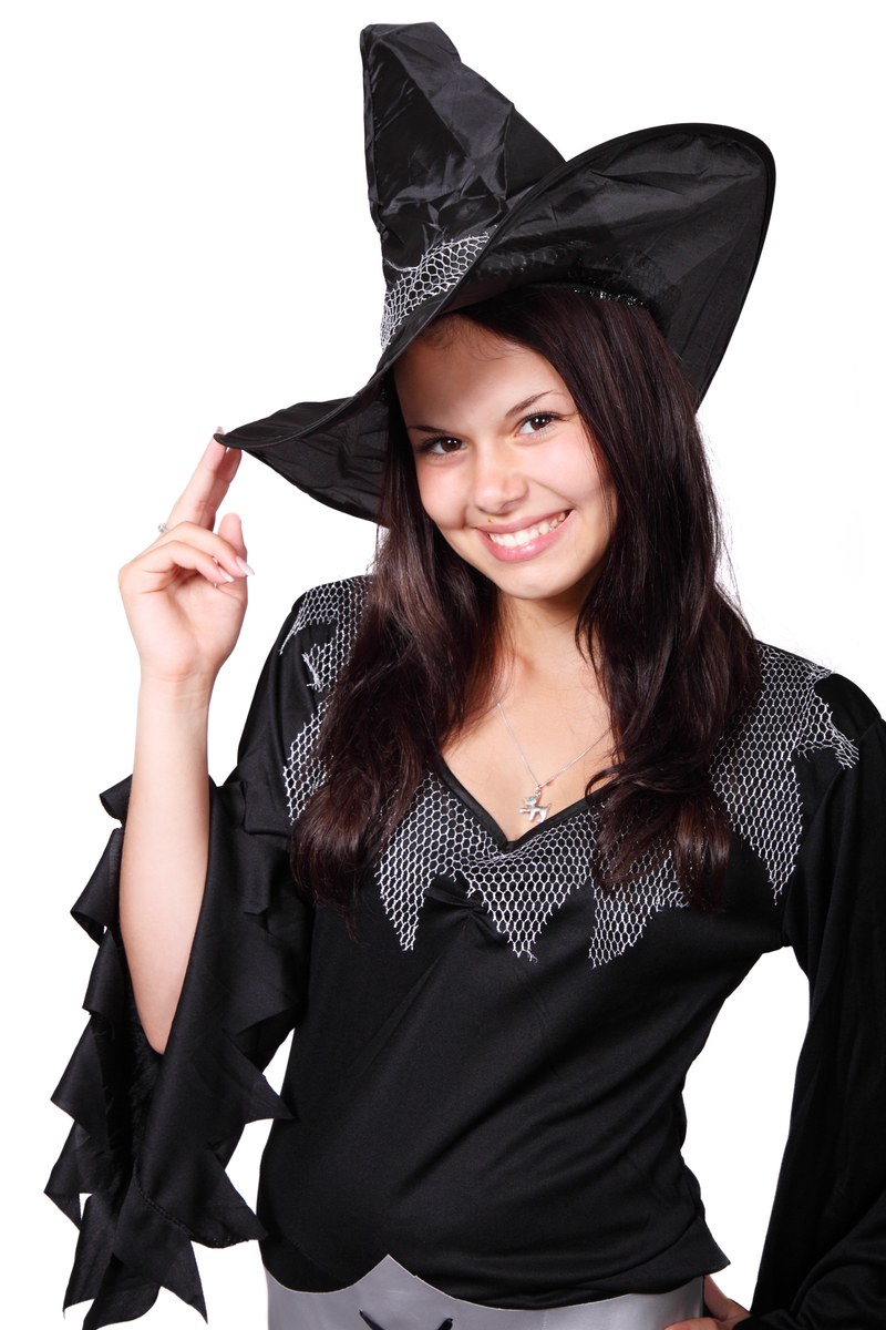 adult black body costume cute evil female girl 4k