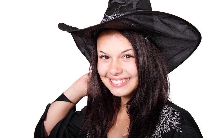 adult black body costume cute evil female girl 4k