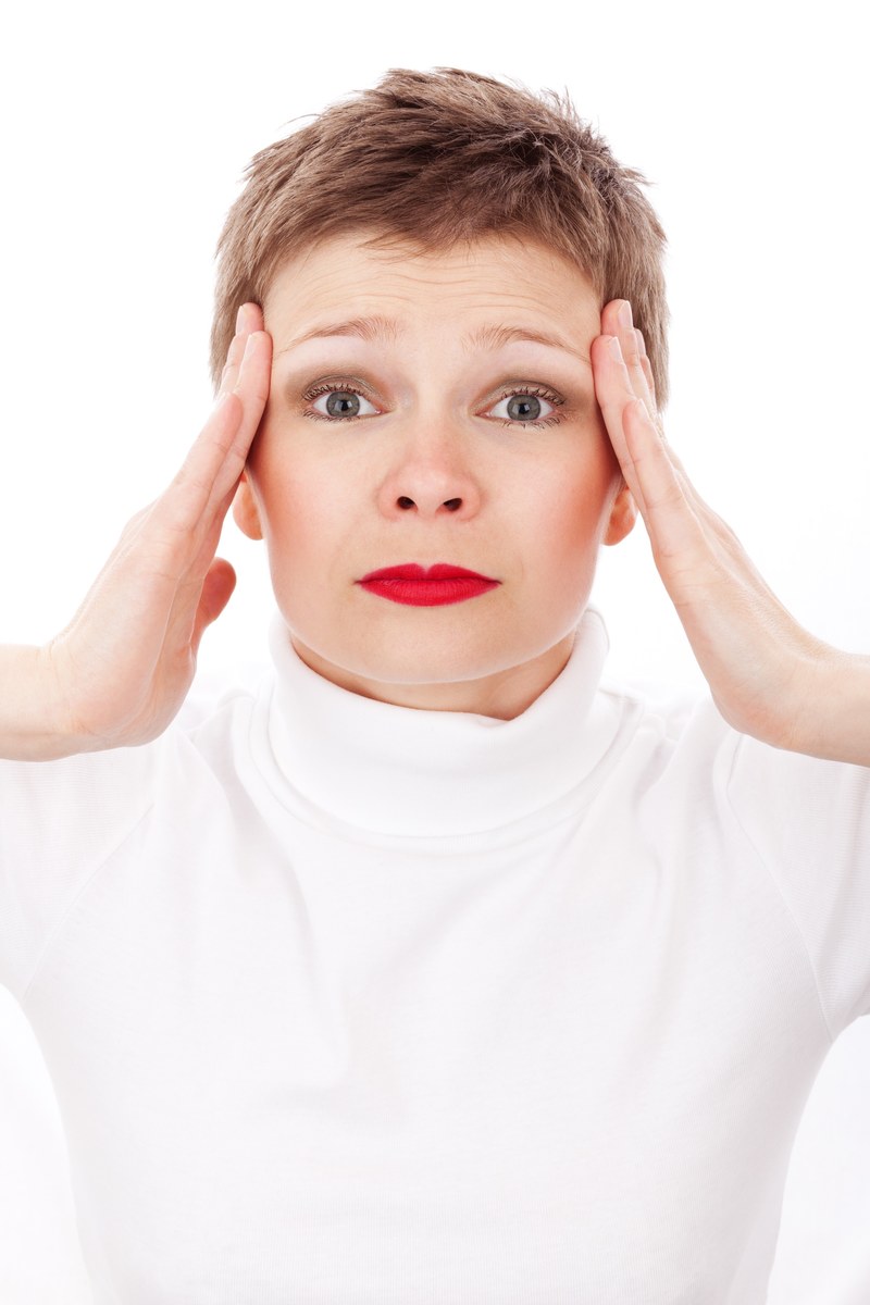 ache adult depression expression face female girl 4k