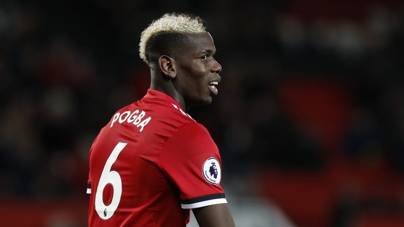 Paul Pogba, Manchester United, soccer, 4K