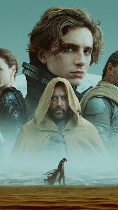 Movie Dune (2021), Javier Bardem, Timothée Chalamet, 2160x3840