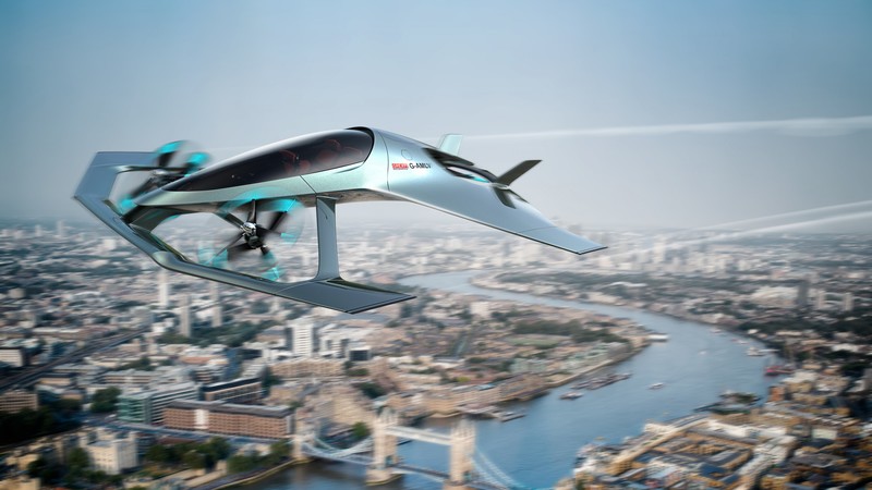 Aston Martin VVC, Flying Taxi, 4K