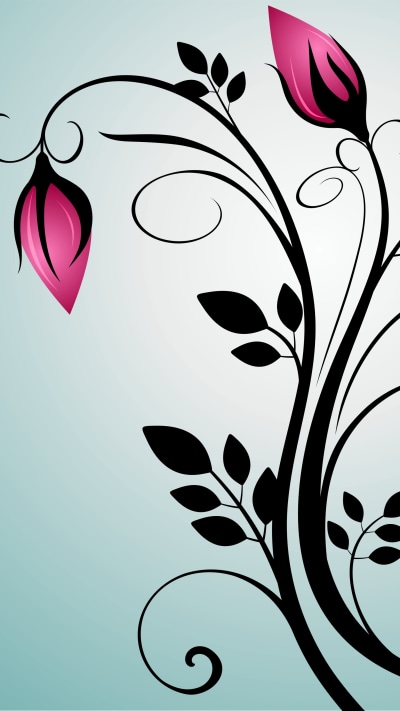 Artistic Flower, Floral, Tulip, Pink Flower, 2160x3840