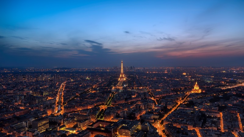 Paris, France, Europe, 4K