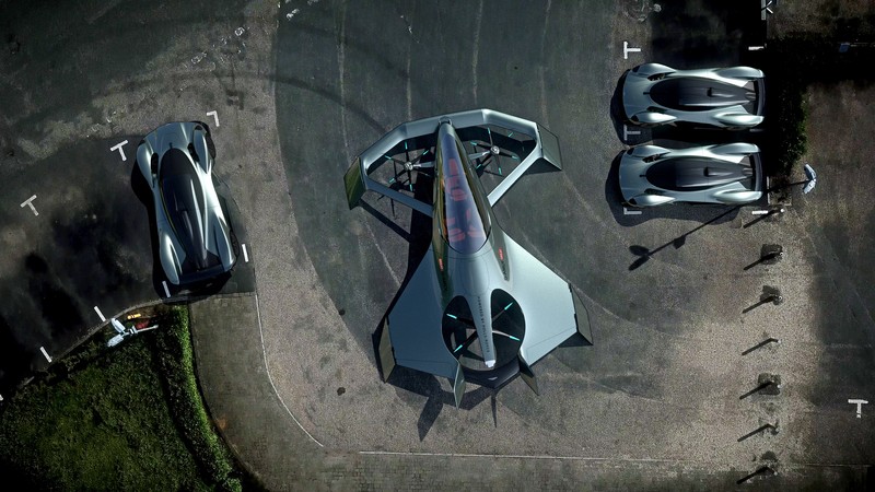 Aston Martin VVC, Flying Taxi, 4K