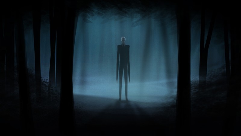 Slender Man, artwork, 4K