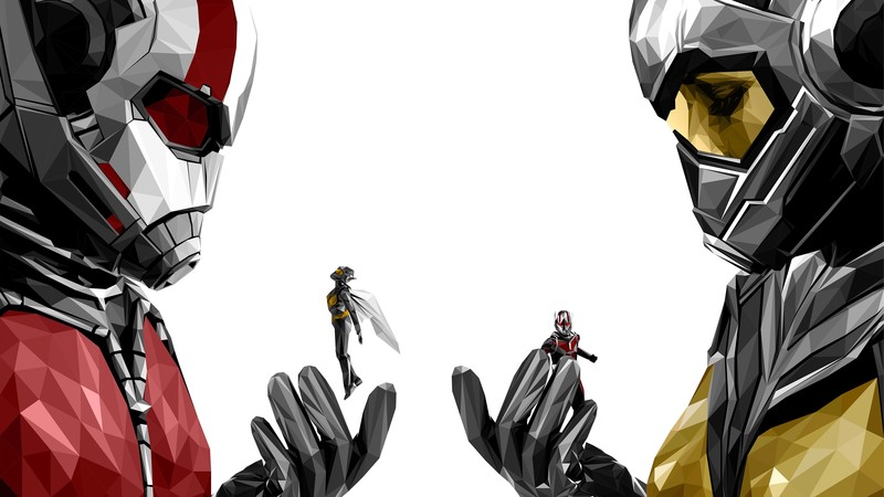 Ant-Man and the Wasp, artwork, 4K