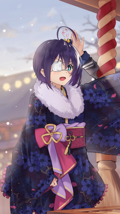 Anime Love, Chunibyo and Other Delusions, Rikka Takanashi, 2160x3840