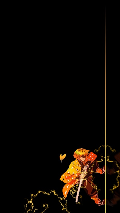 Anime Demon Slayer: Kimetsu no Yaiba, Zenitsu Agatsuma, 2160x3840