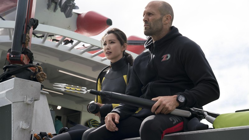 The Meg, Jason Statham, Li Bingbing, 4K