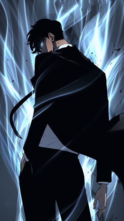 Anime Solo Leveling, Sung Jin-Woo, 2160x3840
