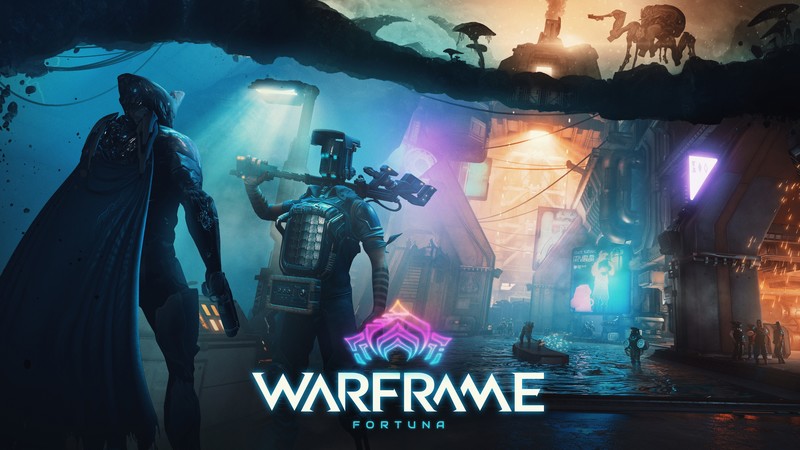 Warframe Fortuna, artwork, poster, 4K