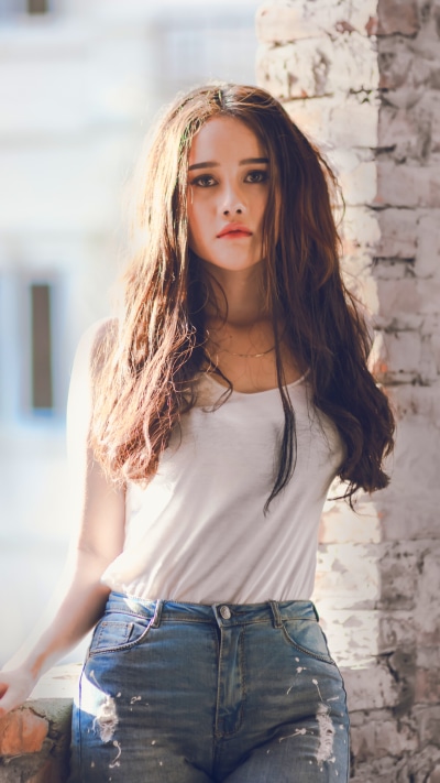Women Model, Brunette, 2160x3840