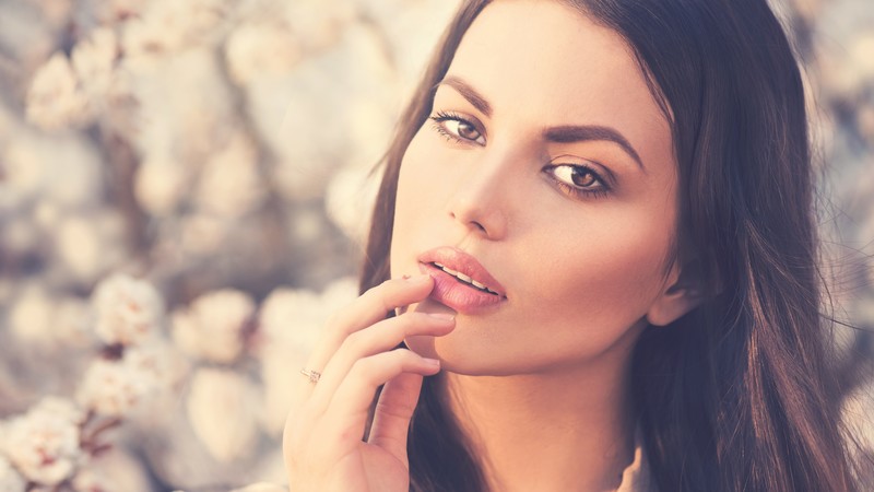 girl, model, beauty, brunette, 4K